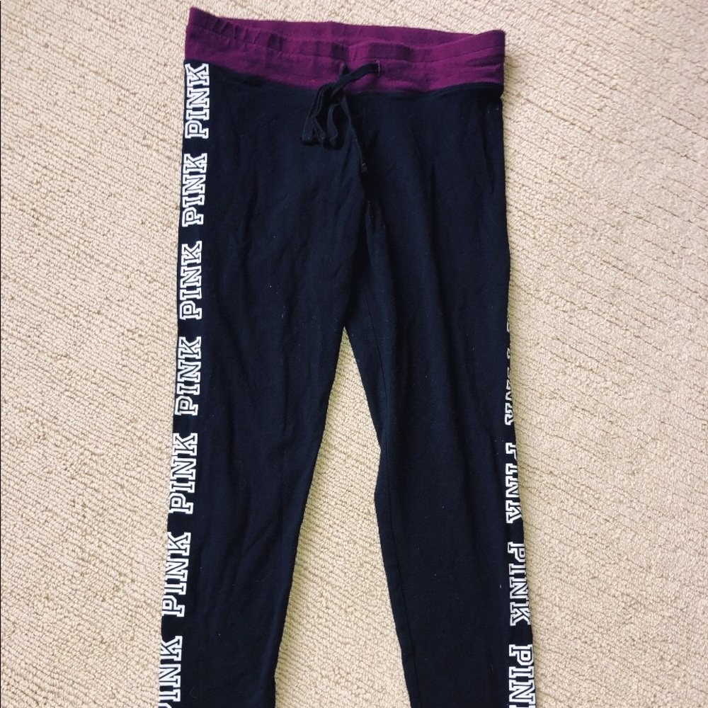 Pink VS Yoga sweats!